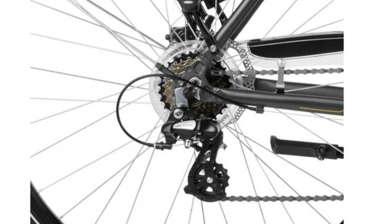 rower trekkingowy romet wagant 2 szary zloty