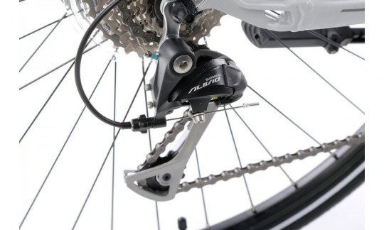 rower trekkingowy romet gazela 8 szary