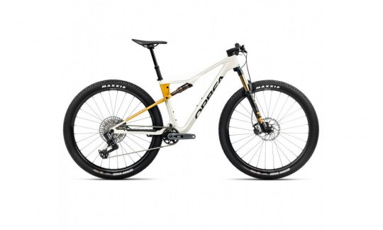 rower gorski orbea oiz m10 axs 2025 bialo zolty