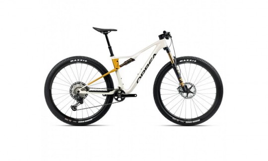 rower gorski orbea oiz m10 xtr 2025 bialo zolty