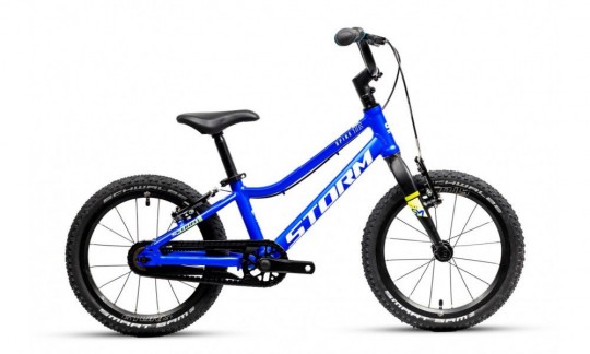 rower dzieciecy storm spike 16 super light niebieski