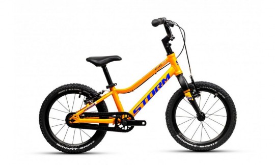 rower dzieciecy storm spike 16 super light pomaranczowy