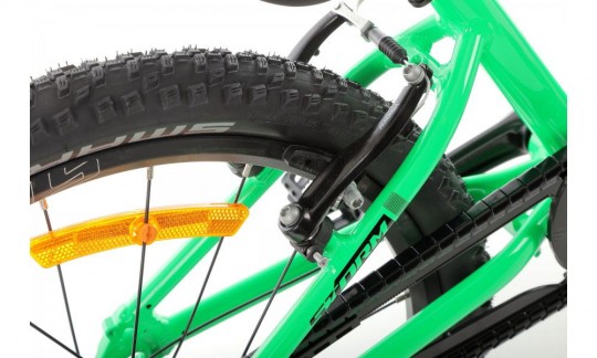rower dzieciecy storm spike 20 super light zielony