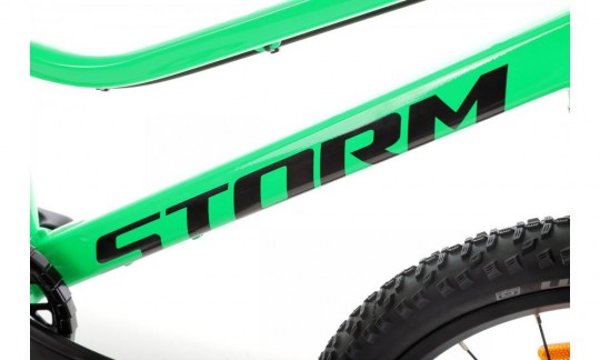 rower dzieciecy storm spike 20 super light zielony