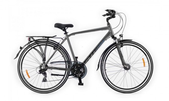 rower trekkingowy storm marathon 20 man srebrny