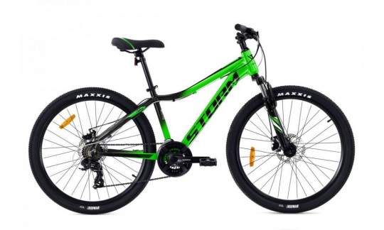 rower gorski storm racer 26 10 zielony czarny