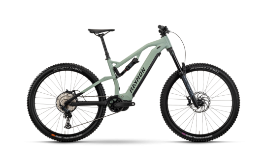 rower gorski elektryczny r raymon trailray 150 pro mietowo czarny