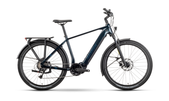 rower trekkingowy elektryczny r raymon tourray 720 diamond granatowy