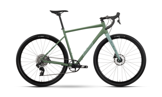 rower gravel r raymon territ ultra zielono mietowy