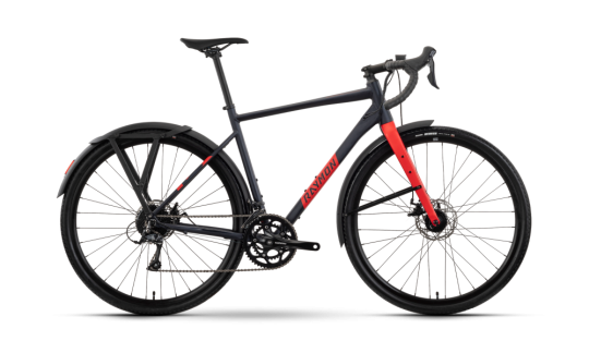 rower gravel r raymon territ street granatowo czerwony