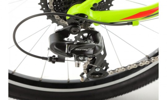 rower dzieciecy superior racer xc 24 2023 limonkowo czarny