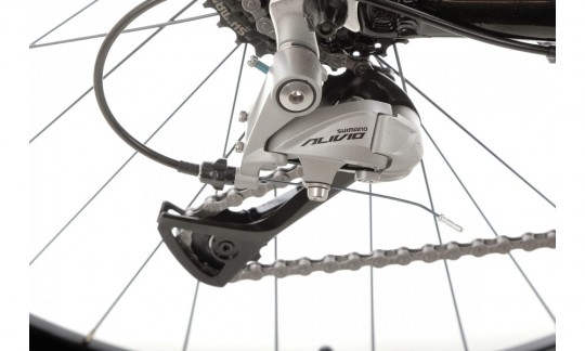 rower trekkingowy storm marathon 80 lady czarno fioletowy