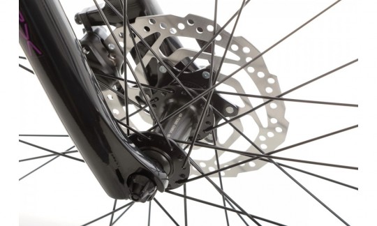 rower trekkingowy storm marathon 80 lady czarno fioletowy