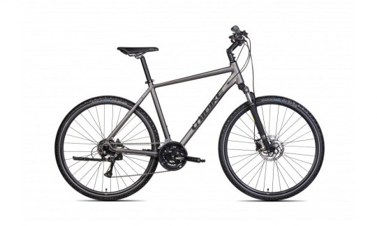 rower crossowy unibike flash man 2025 grafitowy