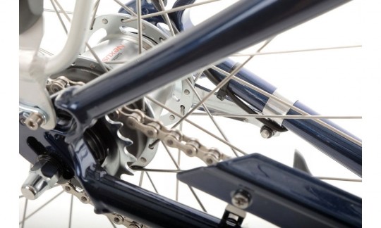 rower miejski romet art deco lux 2024 wersja b granatowy