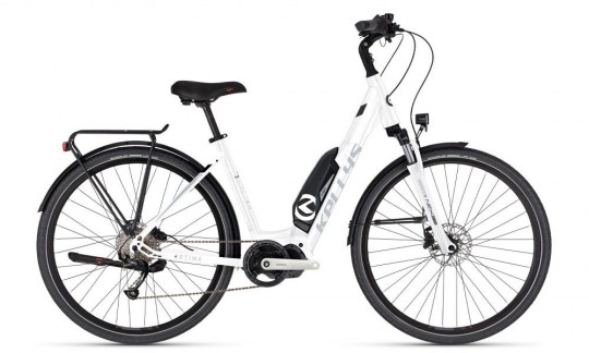 rower miejski elektryczny kellys estima 10 sh bialy