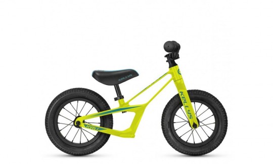 rower dzieciecy biegowy kellys kiru limonkowy