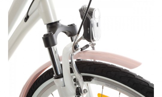 rower trekkingowy storm marathon 26 1 0 lady bialy perlowy