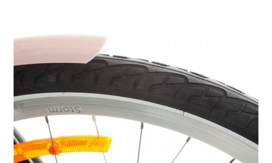 rower trekkingowy storm marathon 26 10 lady czarno rozowy