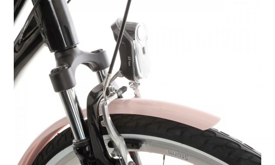 rower trekkingowy storm marathon 26 10 lady czarno rozowy