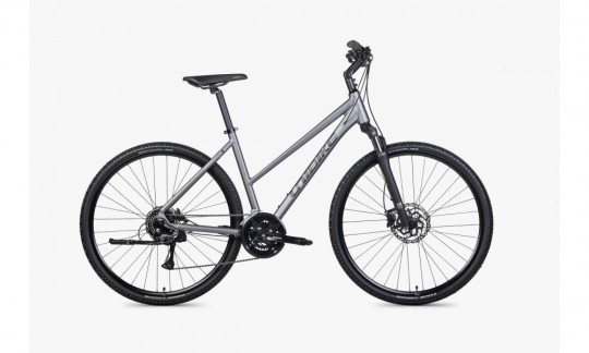 rower crossowy unibike flash lady 026 grafitowy