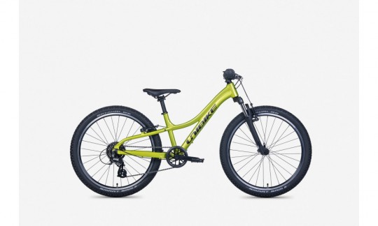 rower mlodziezowy unibike smart 026 limonkowy