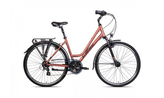 rower trekkingowy unibike vision lady 026 koralowy