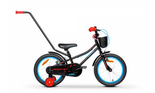 rower dzieciecy tabou rocket al 12 026 czarno czerwony