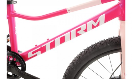 rower mlodziezowy storm bella 24 2 0 2hd ciemnorozowy