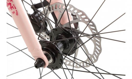 rower mlodziezowy storm bella 24 2 0 2hd ciemnorozowy