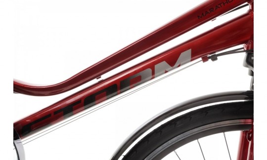 rower trekkingowy storm marathon 1 0 lady bordowy