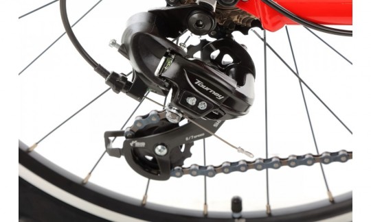 rower dzieciecy storm rocky 24 czerwony