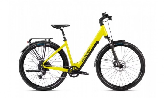 rower crossowy elektryczny romet e modeco suv 1 0 026 limonkowy