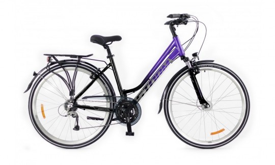 rower trekkingowy storm marathon 6 0 lady ltd sliwkowo czarny