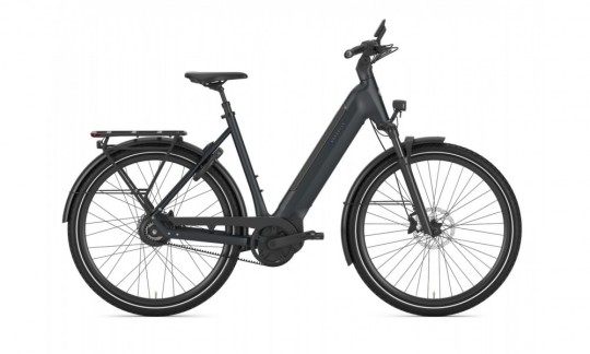 rower miejski elektryczny gazelle ultimate c380 grafitowy