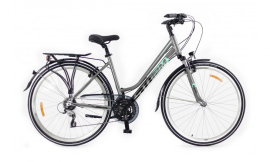 rower trekkingowy storm marathon 5 0 lady ltd srebrno morski