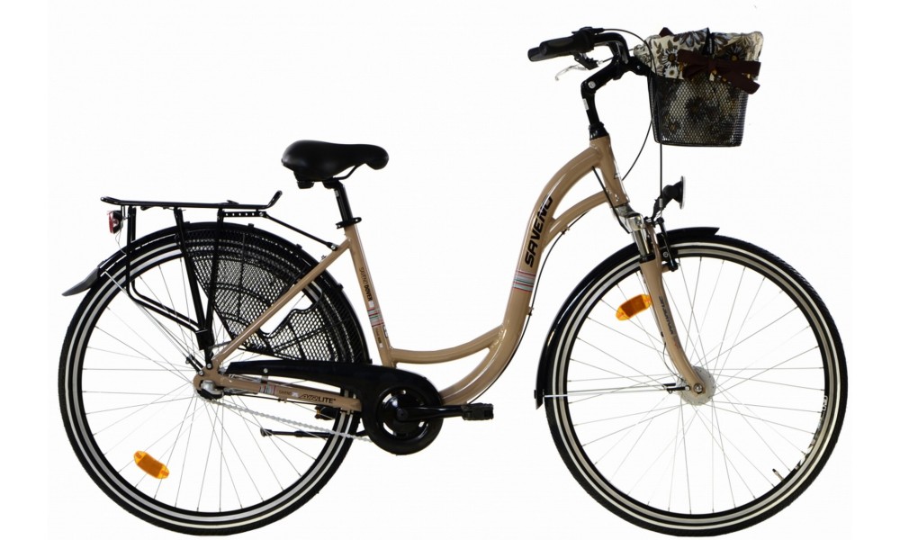 Rower miejski Saveno Dover 28 Cappuccino 2017
