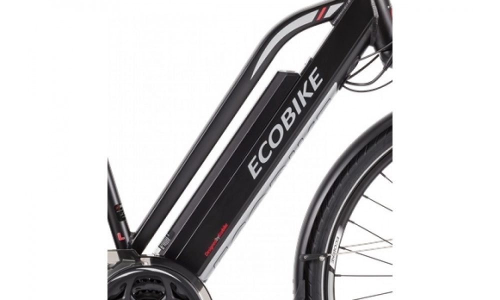 Rower crossowy elektryczny Ecobike S-Cross L Black 2017