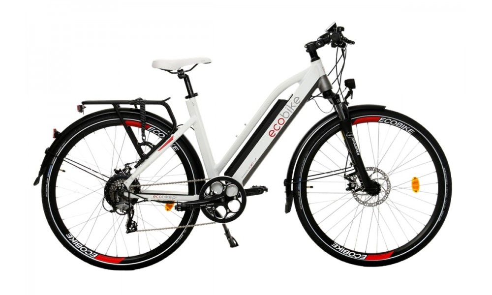 Rower trekingowy elektryczny Ecobike ui5 L 2017