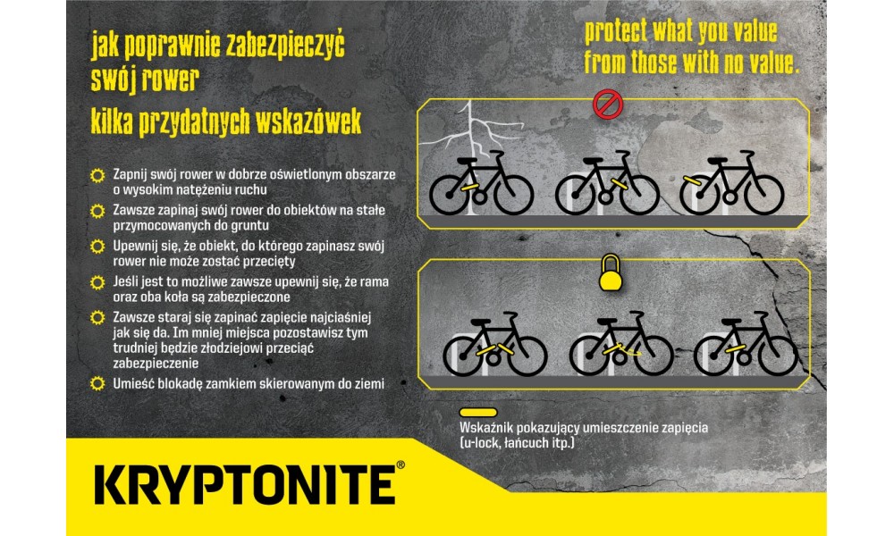 Zamek rowerowy Kryptonite Evolution Mini