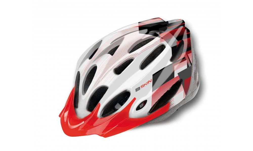 Kask B-Skin Visior Regular white/black/red