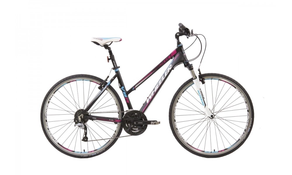 Rower crossowy Wheeler Cross 6.2 Lady Black-Pink 2017