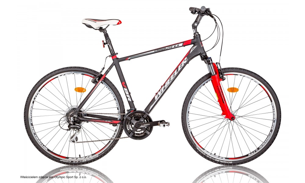 Rower crossowy Wheeler Cross 6.2 Man Black-Red 2017