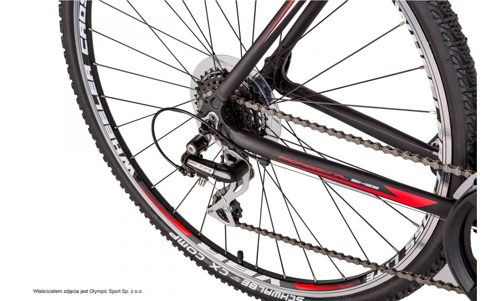 Rower crossowy Wheeler Cross 6.2 Man Black-Red 2017