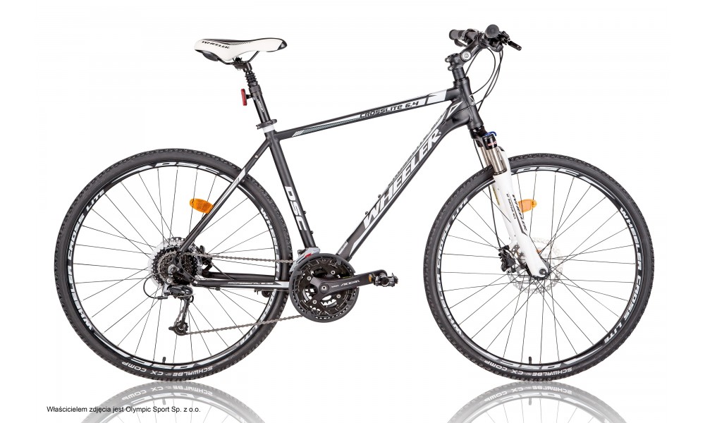 Rower crossowy Wheeler Cross 6.4 Man Black-White 2017