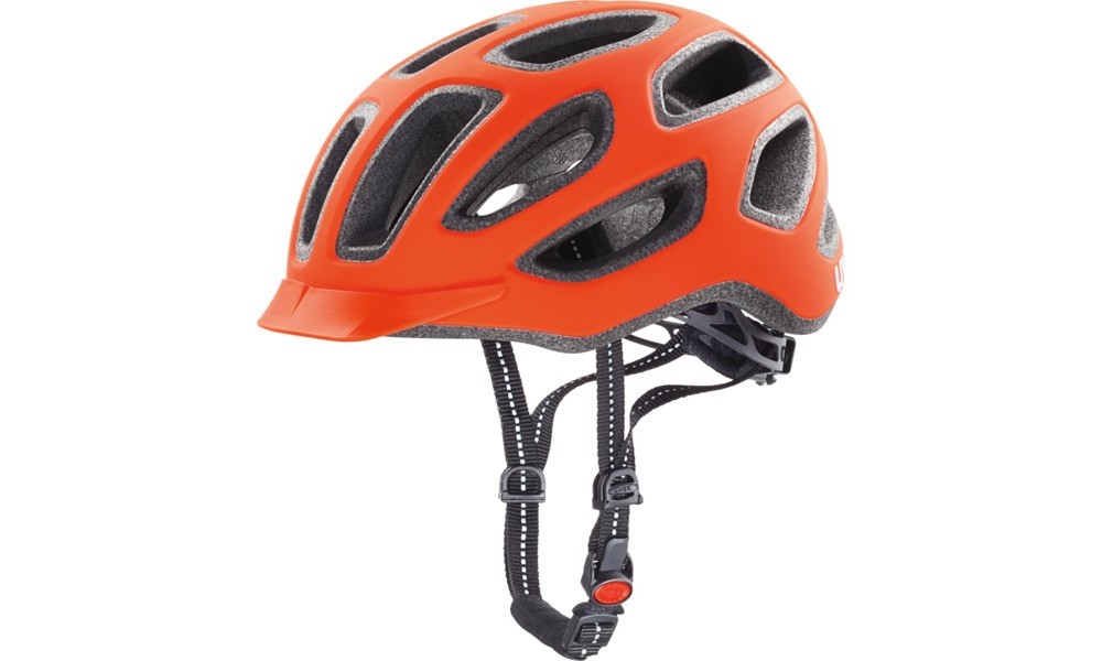 Kask rowerowy Uvex City Orange