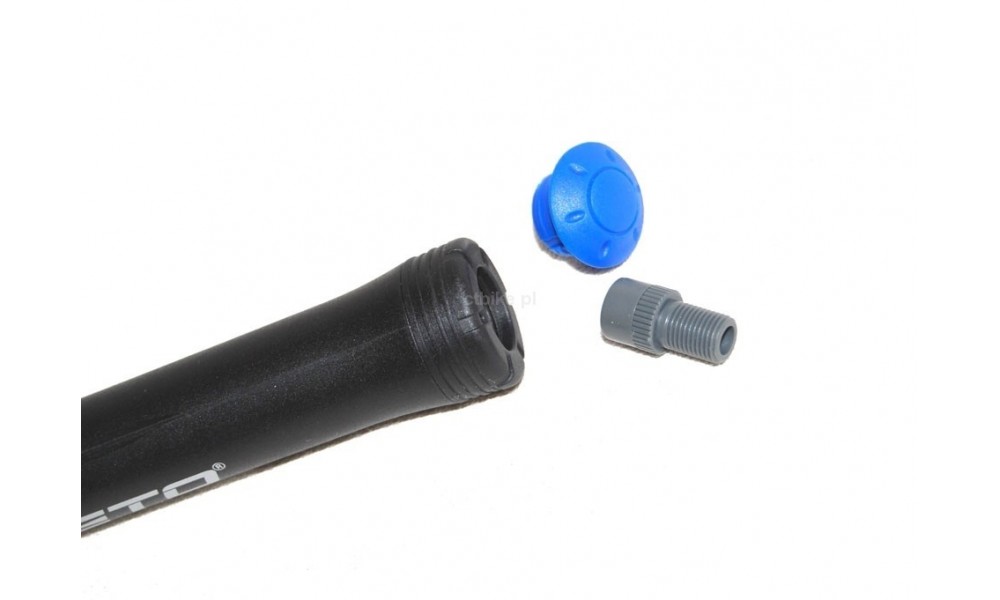 Pompka rowerowa Beto CPS-006P z wężykiem i adapterem