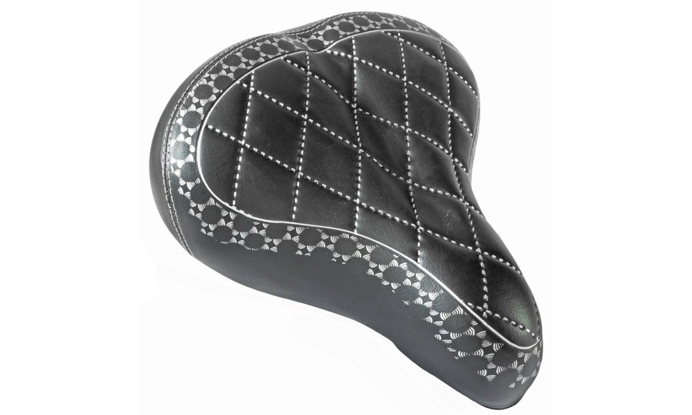 Siodło Azimut City Leather Design 270x230mm czarne