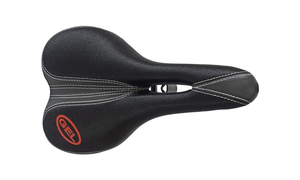 Siodło Azimut MTB Sport Red Gel 270x165mm