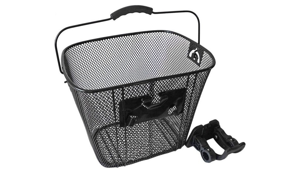 Kosz rowerowy na kierownicę Azimut siatka klip
